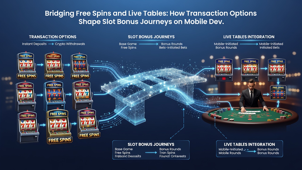 Close-up of smartphone screen showing live casino table with transaction confirmation overlay during a slot bonus transition