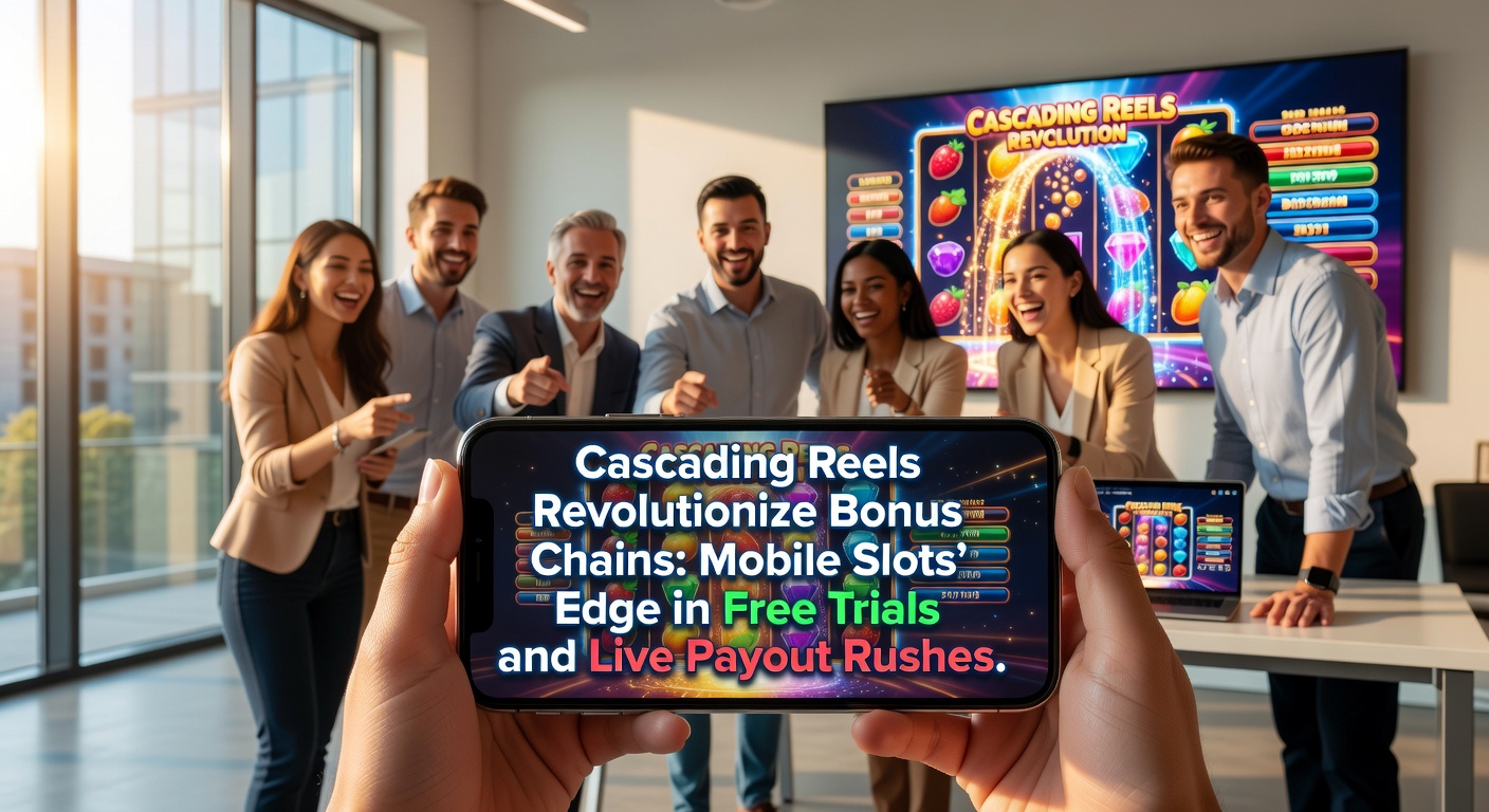 Mobile player celebrating a massive cascading bonus chain payout, with instant cash transfer notification overlay on the slot screen amid tumbling symbols.
