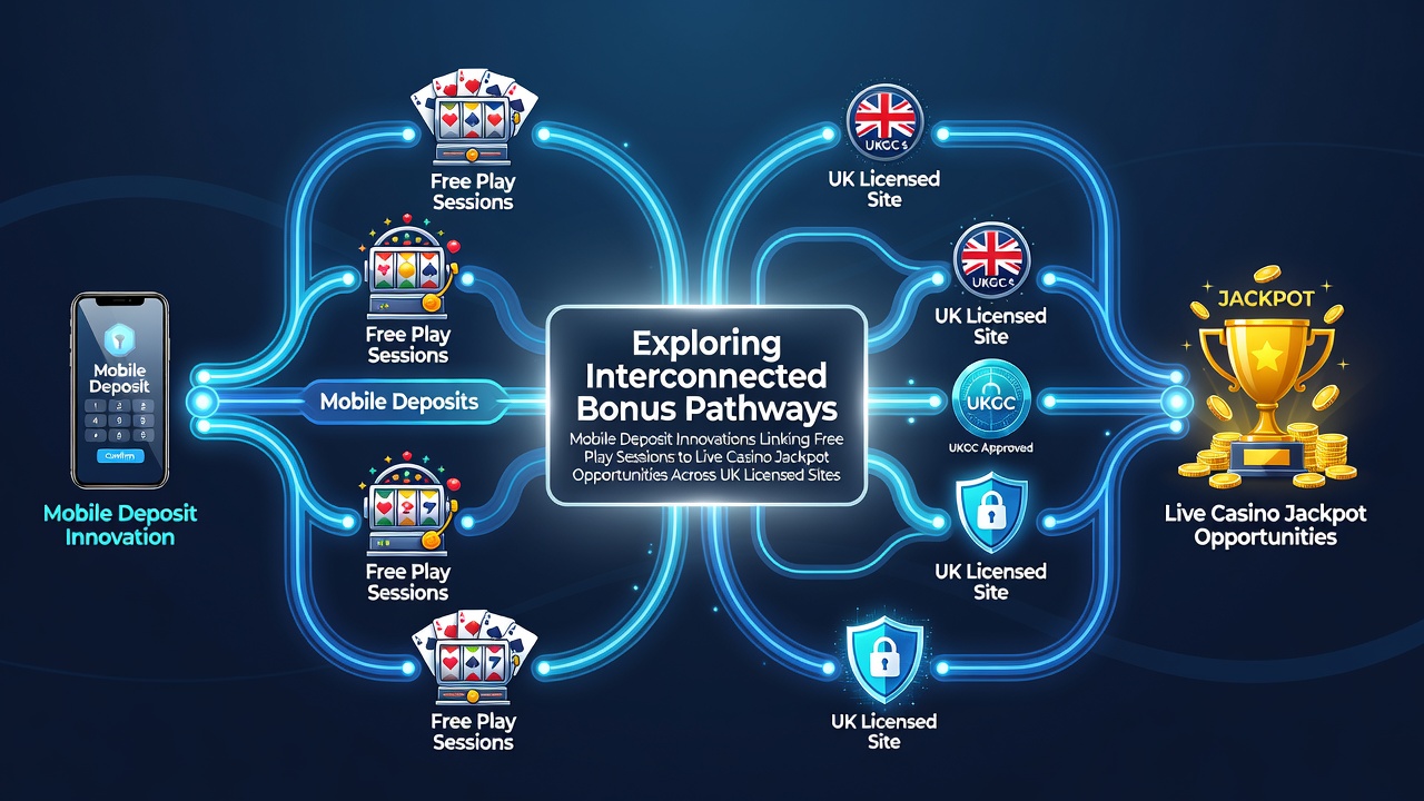 Mobile deposit interface showing bonus pathways on a UK licensed casino app