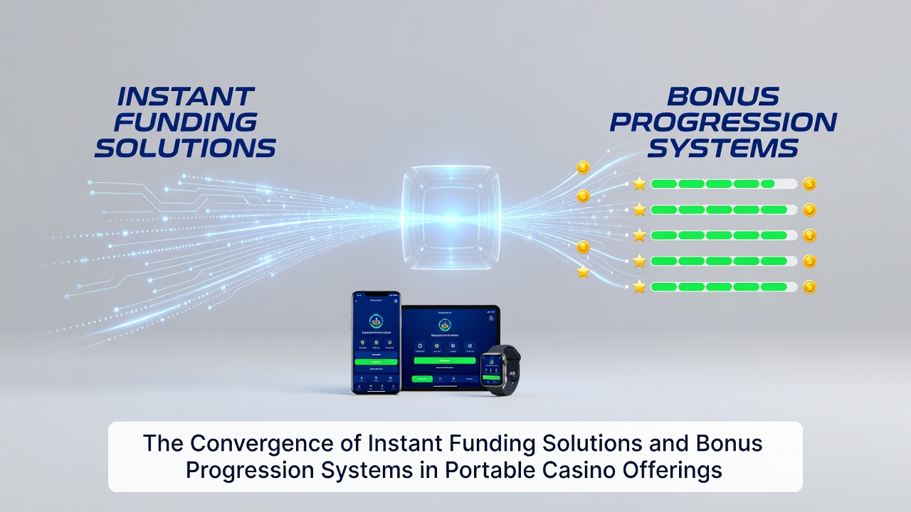 Illustration of bonus progression levels connected to mobile payment flow
